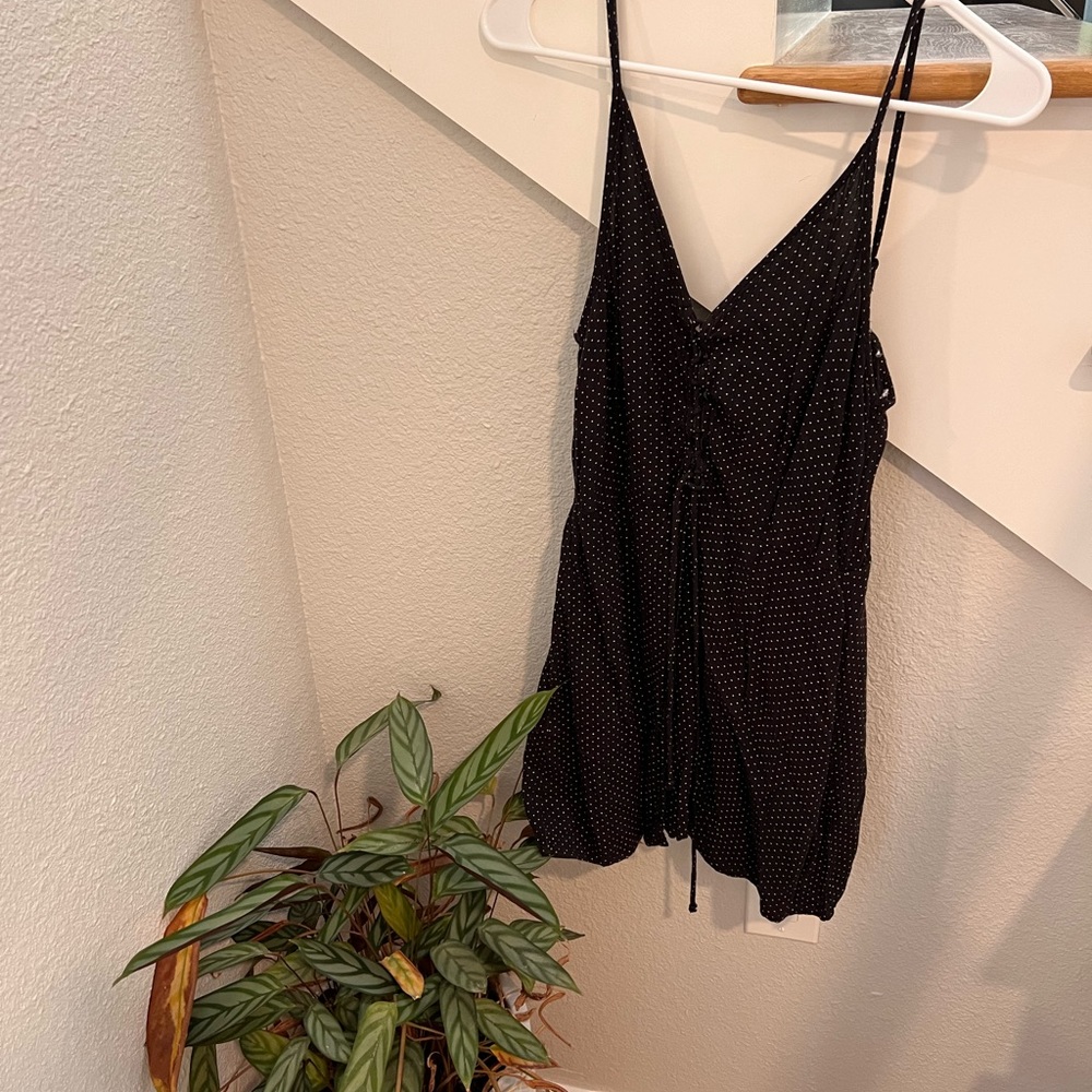 American Eagle Black Romper